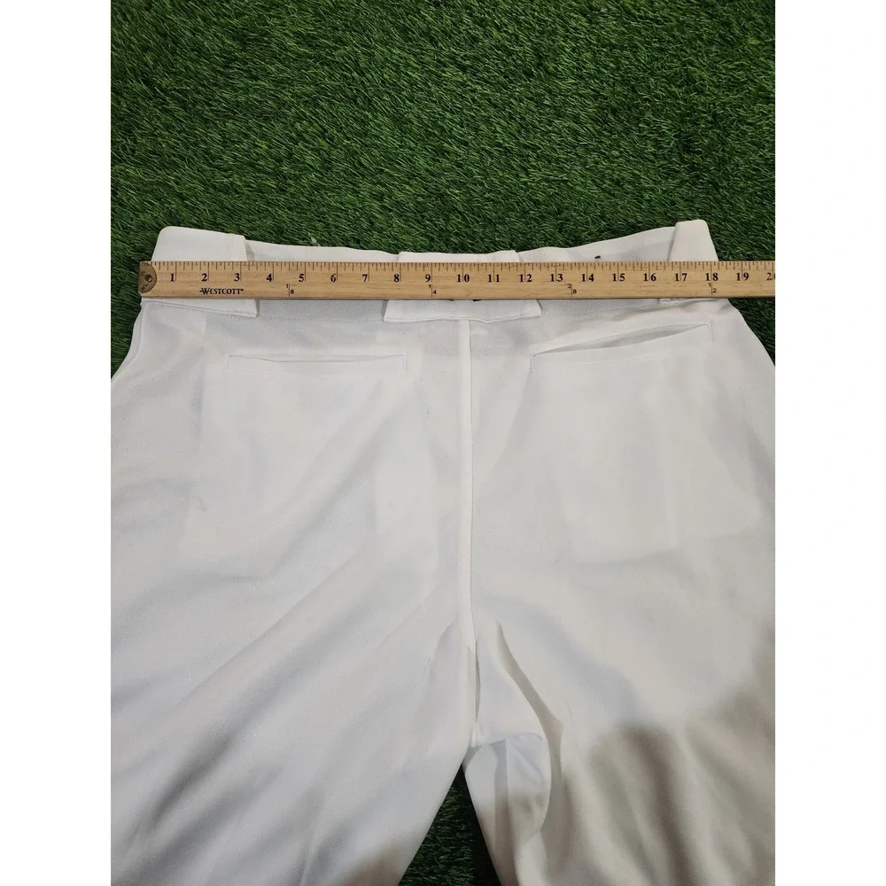 Under Armour Baseball Pants Mens XL White Elastic Cuff Stretch Game Adult UA